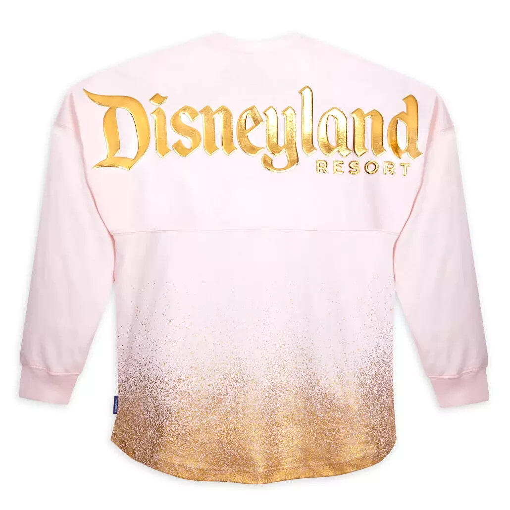 DISNEY Spirit Jersey Adults - DISNEYLAND GOLDEN LOGO - LARGE | eBay