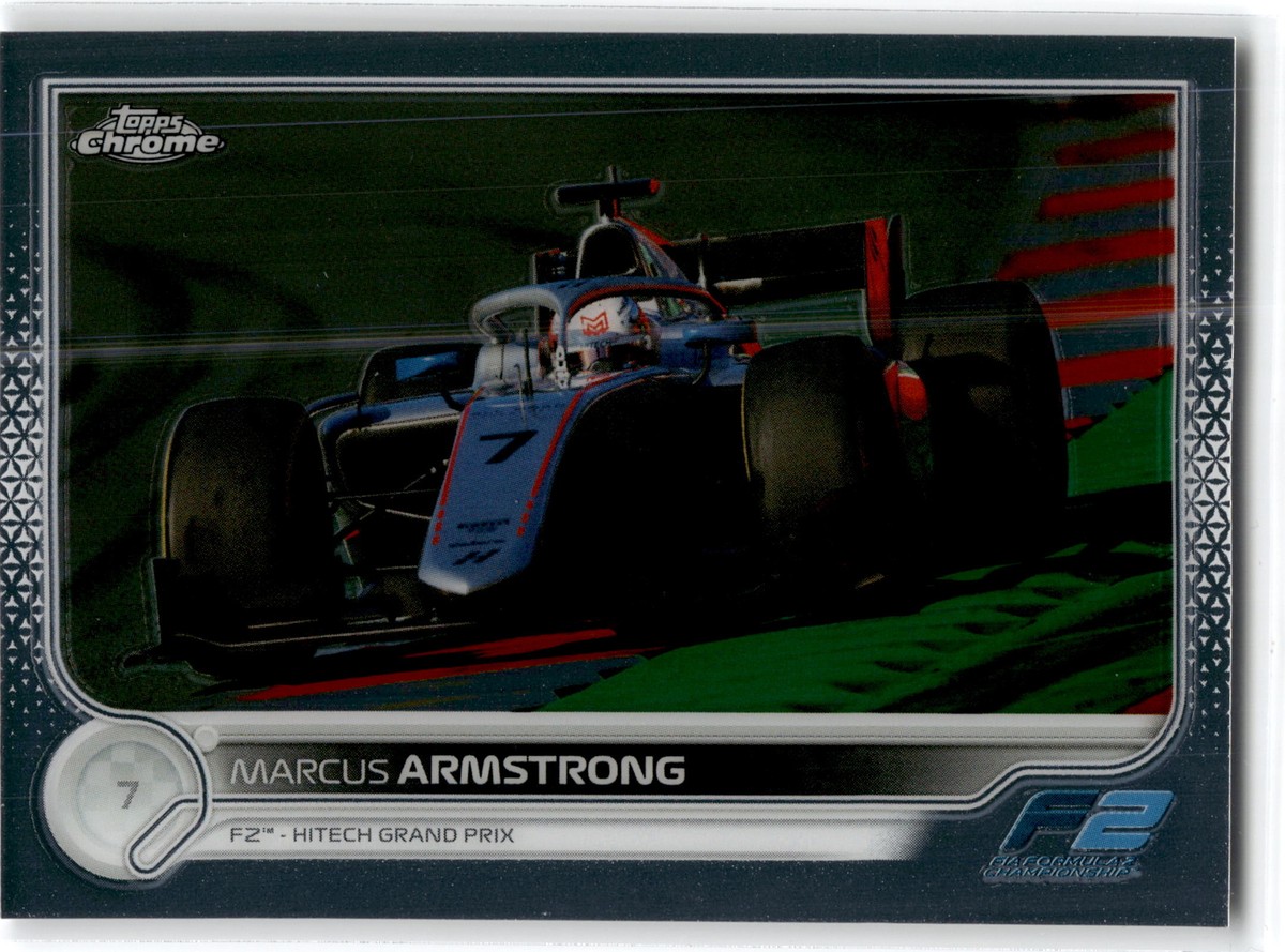 2022 Topps Chrome Formula 1 #136 Marcus Armstrong | eBay