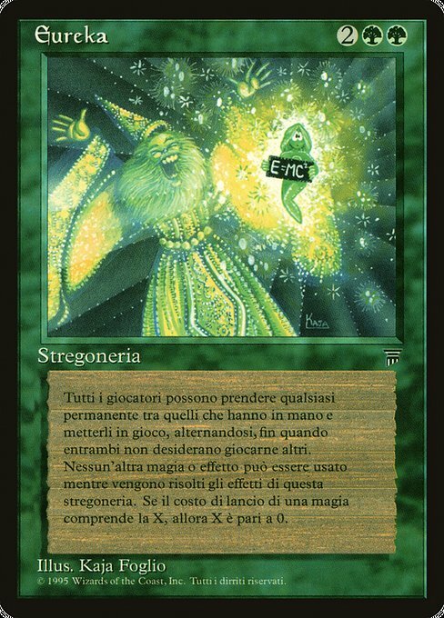 Eureka (IT) LEG Italian LP MTG | eBay