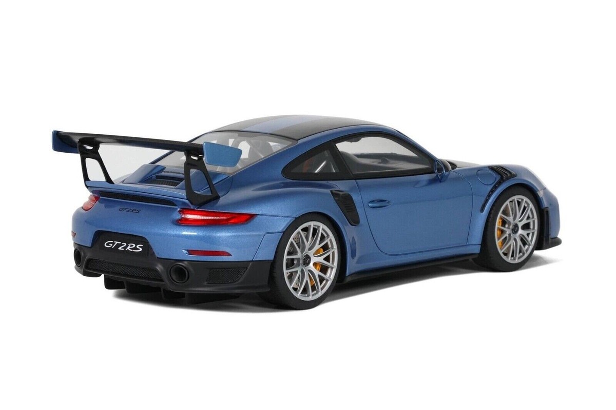 1/18 Porsche 911 991.2 GT2 RS 2021 (Gemini Blue) Resin Model by GT