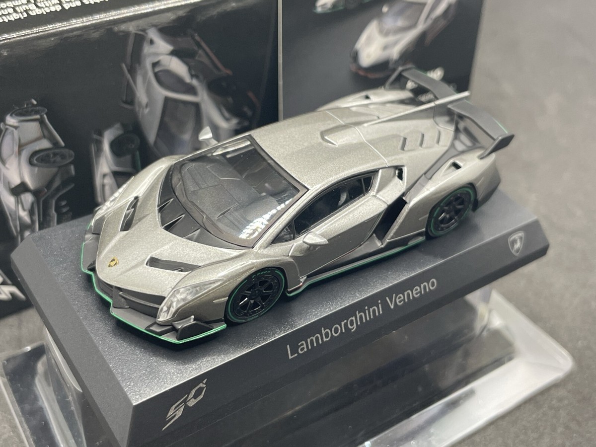 Kyosho 1/64 Lamborghini 50th Ver. Veneno green line diecast model