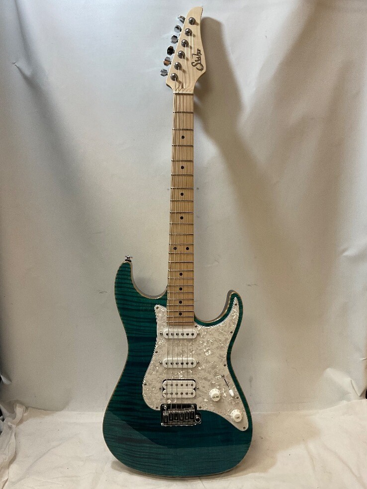 Electric Guitar Suhr Standard Pro Bahama Blue USA Made S/N JST8Q1F