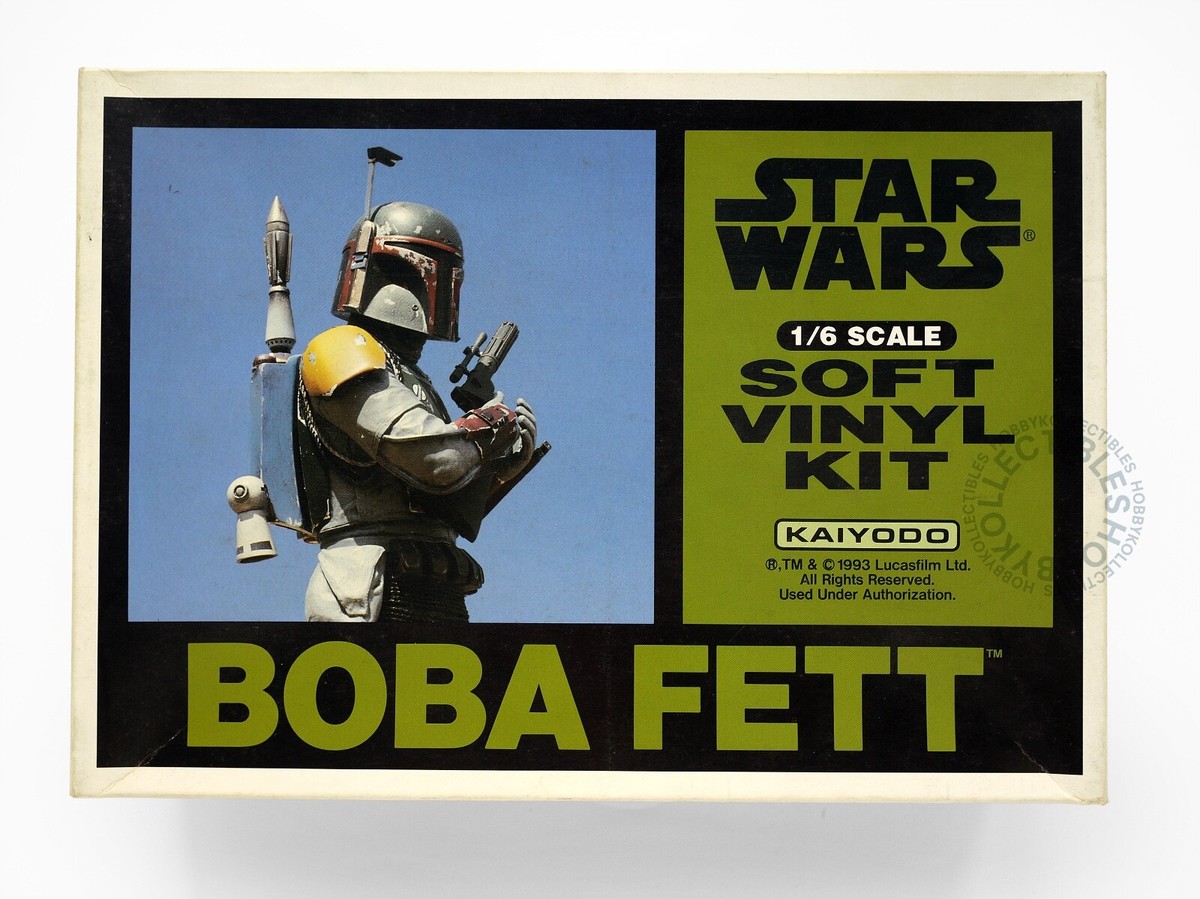 Kaiyodo Star Wars 1/6 Boba Fett Soft Vinyl model kit LucasFilm