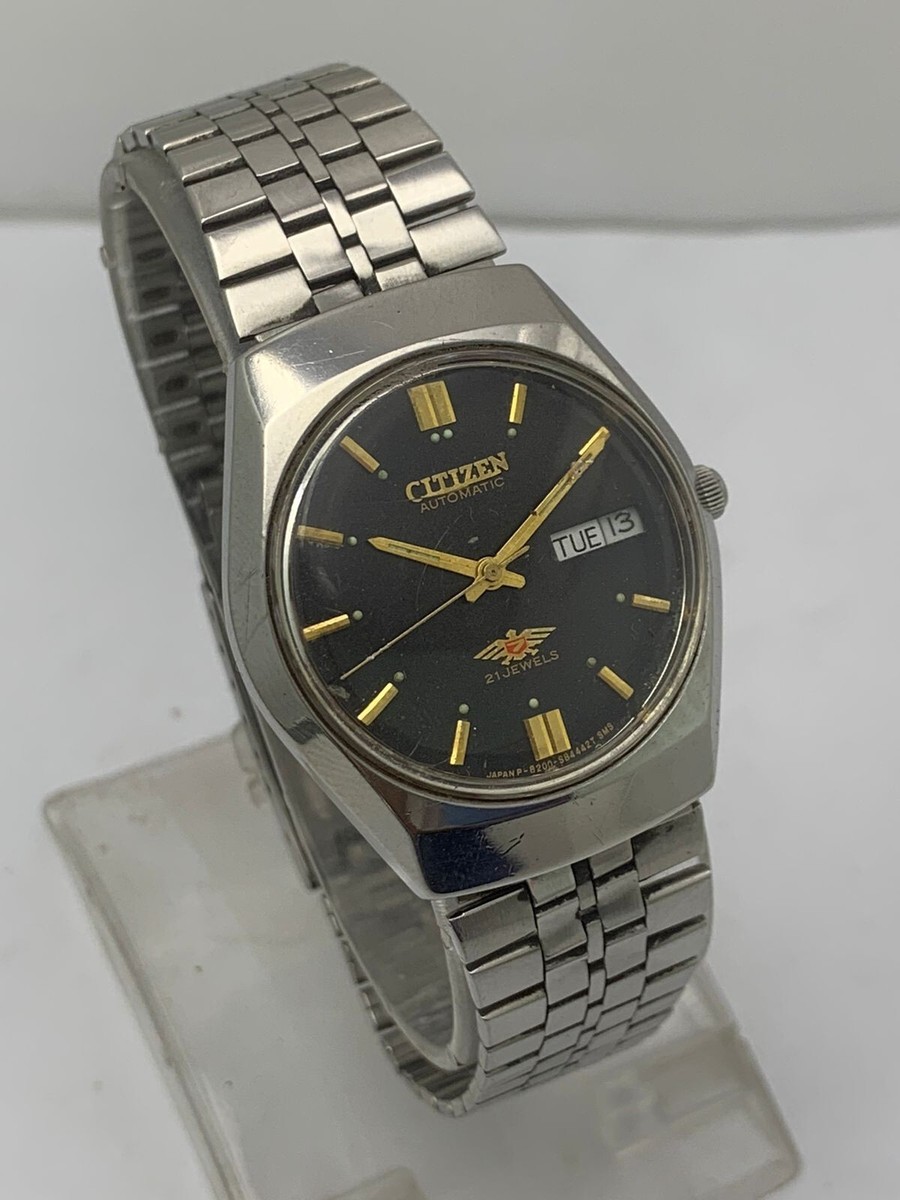 Citizen 7 Call-8200 automatic watch 21 Jewels 4-823729 Watch Japan