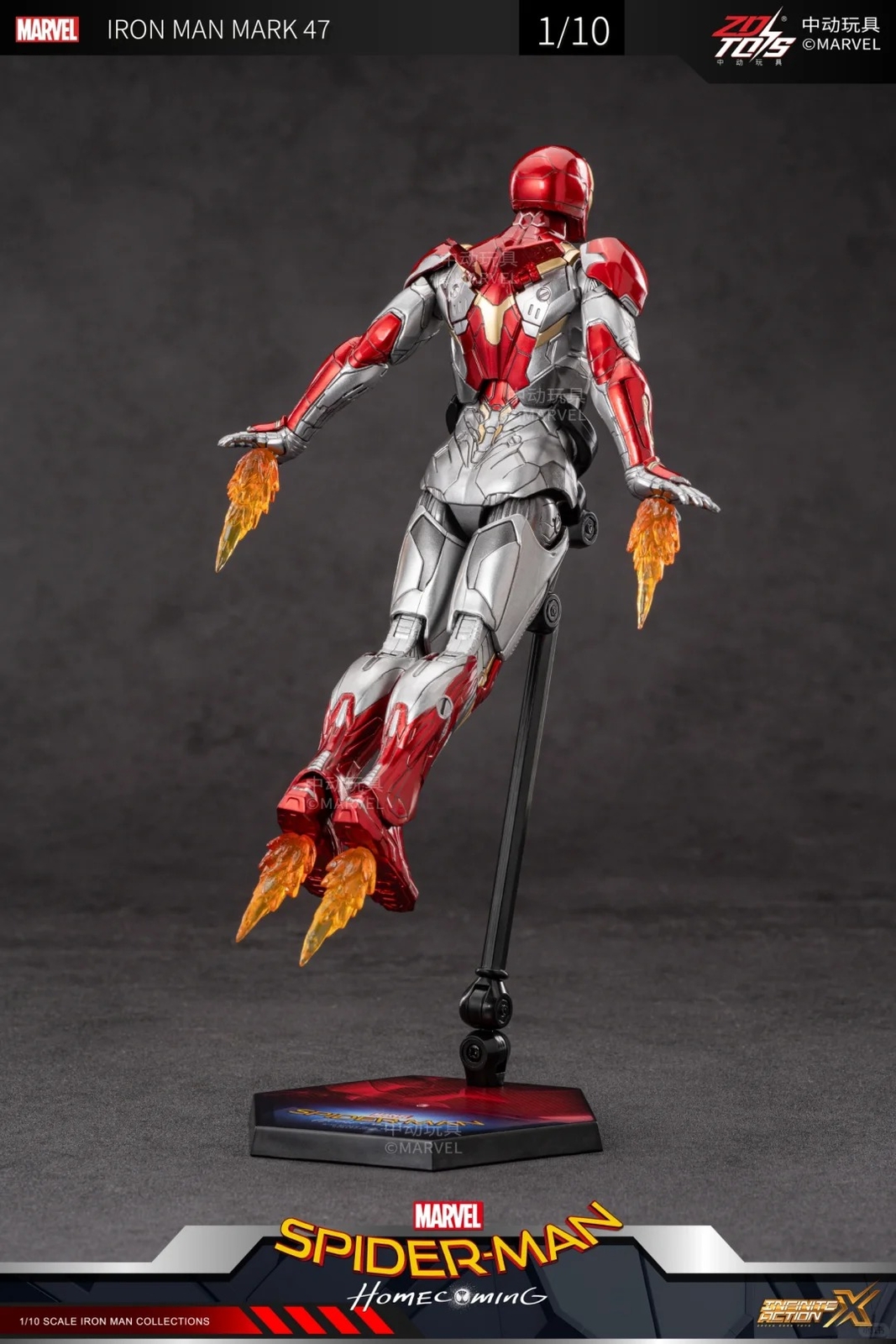 ZD Toys Iron Man Mark 47 mk47 Ultimate Armor 7