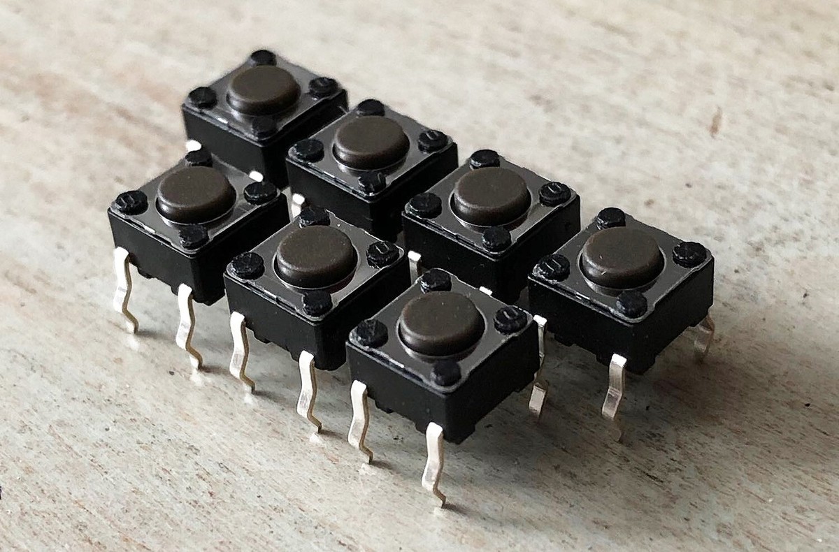 LINE 6 M9 MODELER FOOT SWITCH REPLACEMENTS - SET OF 7 - INTERNAL M