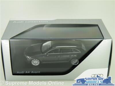 AUDI A4 AVANT ESTATE MODEL CAR DAYTONA GREY 1:43 SCALE RARE SPARK