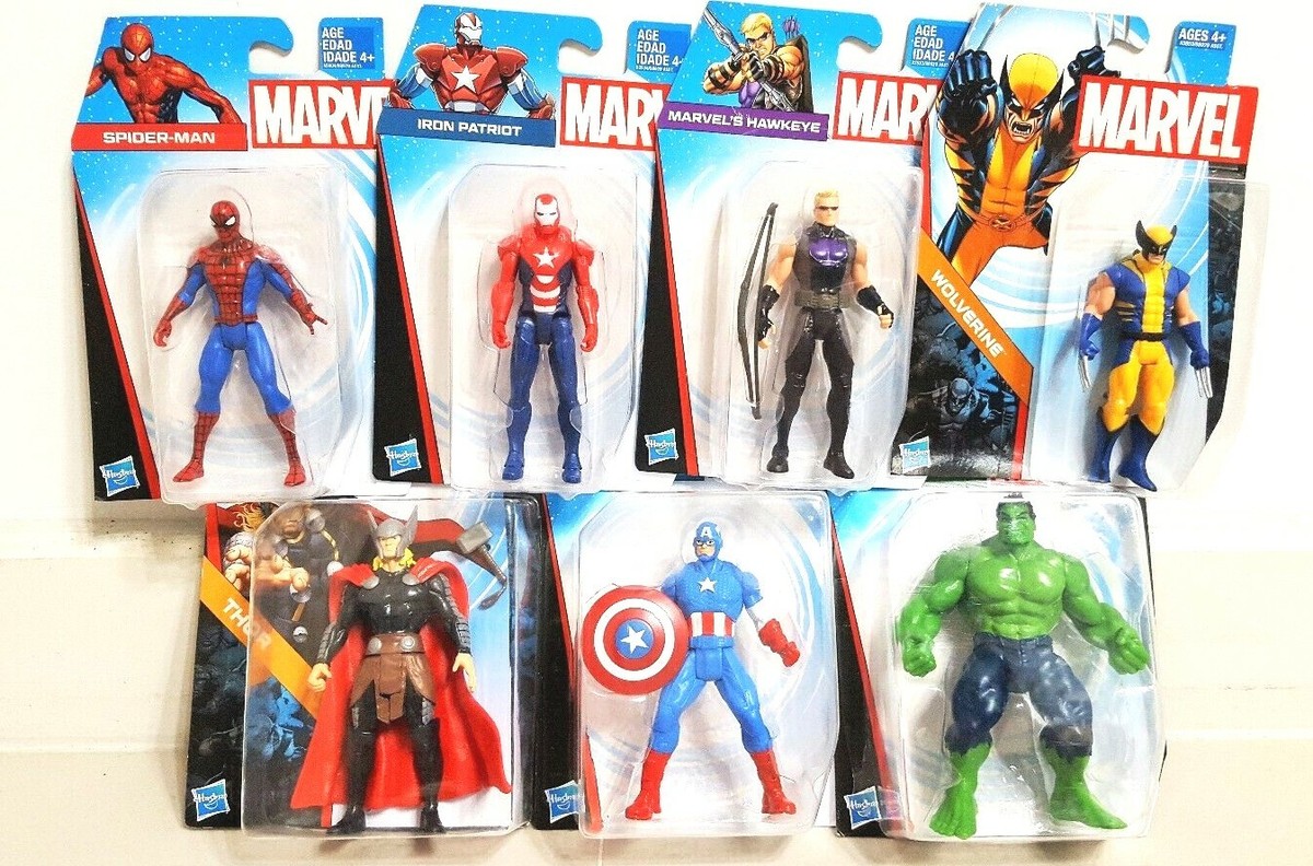 Marvel Avengers Action Figure 3.75 inch Lot of 7 Hasbro | eBay