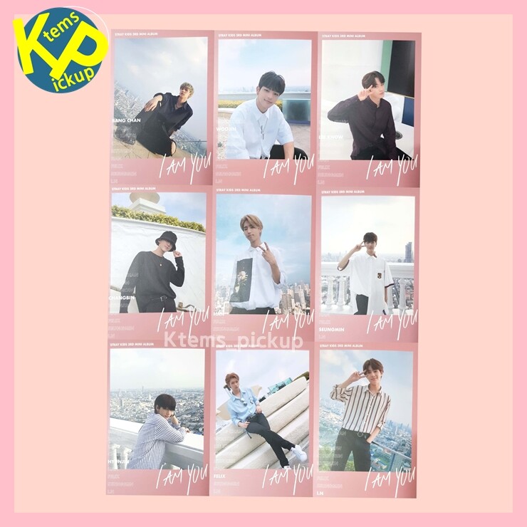 Stray Kids I Am YOU album official Photocard Pink Polaroid