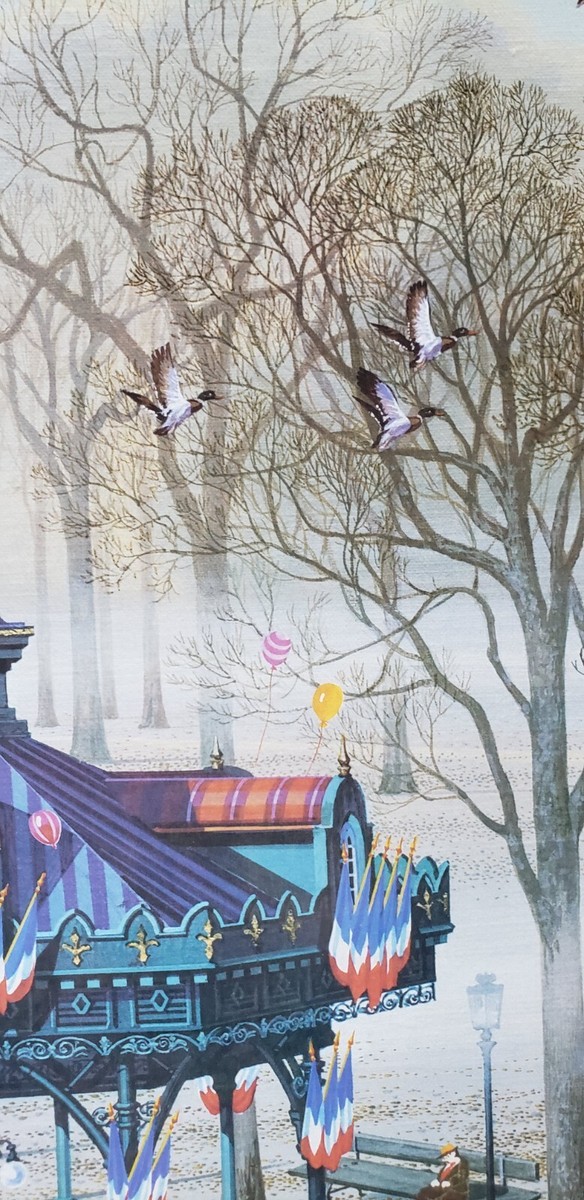 Hiro Yamagata Martin Lawrence Galleries 1988 Original Art
