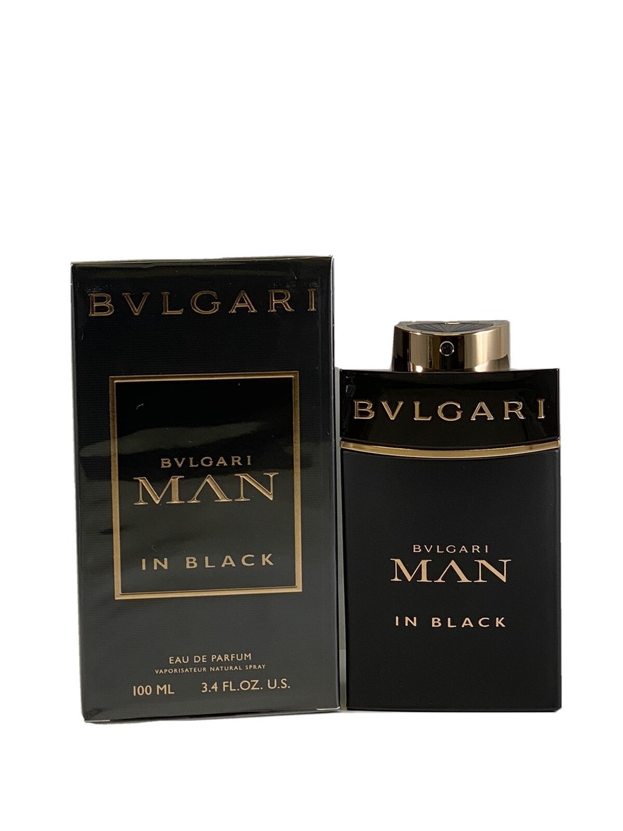 BVLGARI MAN IN BLACK 100ML 3.4 Oz EAU DE PARFUM SPRAY NEW SEALD IN