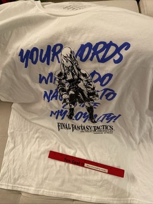 PAX West 2025 Final Fantasy Tactics T Shirt Agrias Adult XXXL