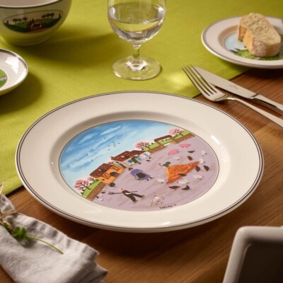 はくちゃん Villeroy & Boch ナイーフプレート はくちゃん様専用