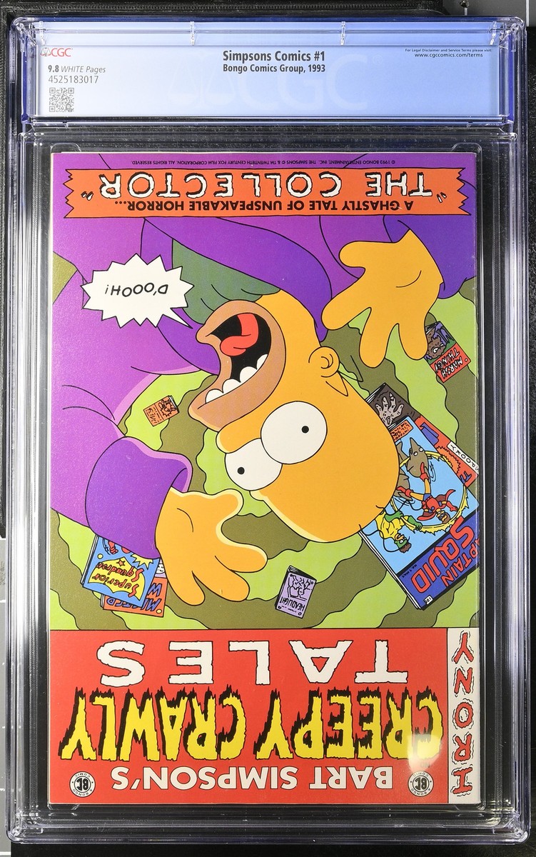 Simpsons Comics #1 CGC 9.8 • Matt Groening • Bongo Comics Group