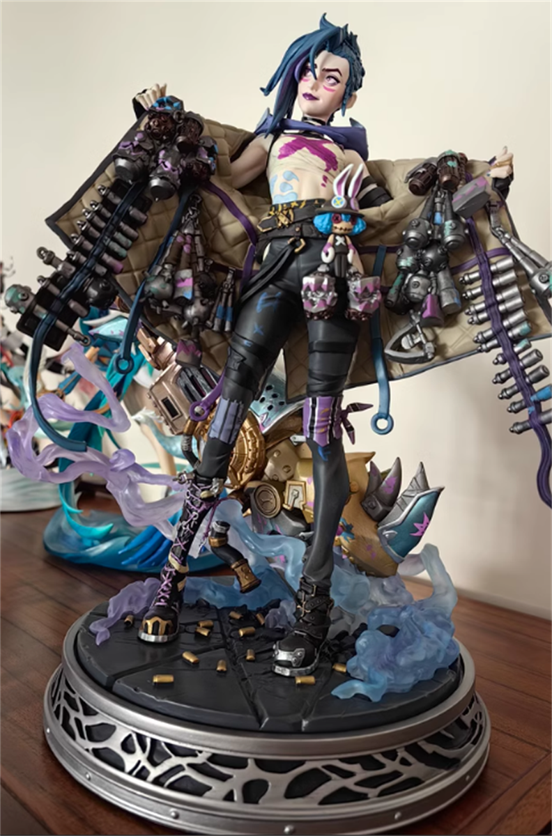 Arcane：League of Legends Jinx 1/7 Figure Statue Model 30.5cm Toy