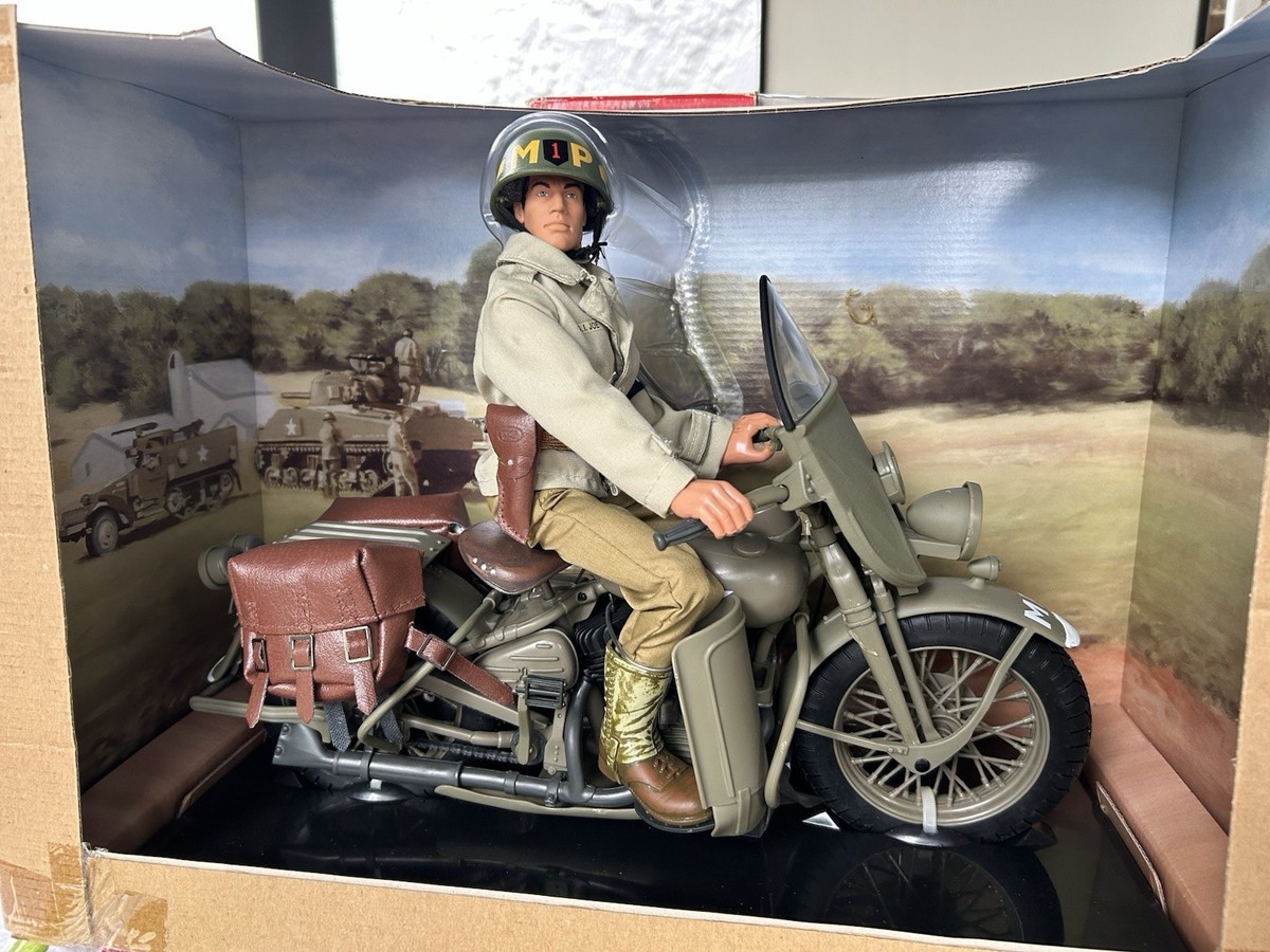 G.I. JOE U.S. Army Motor MP No. 2 HARLEY DAVIDSON Motor Cycle 12