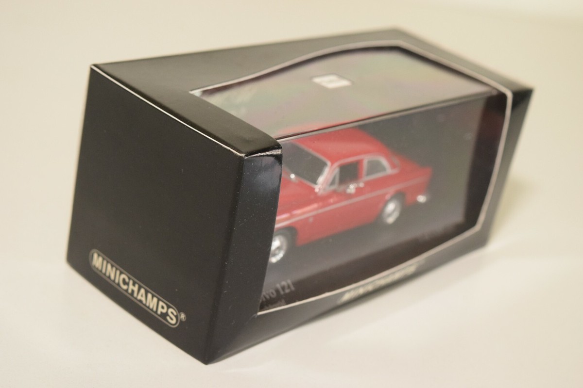 A24 1:43 MINICHAMPS VOLVO 121 AMAZON AMAZONE 2-D 2 DOOR RED MINT