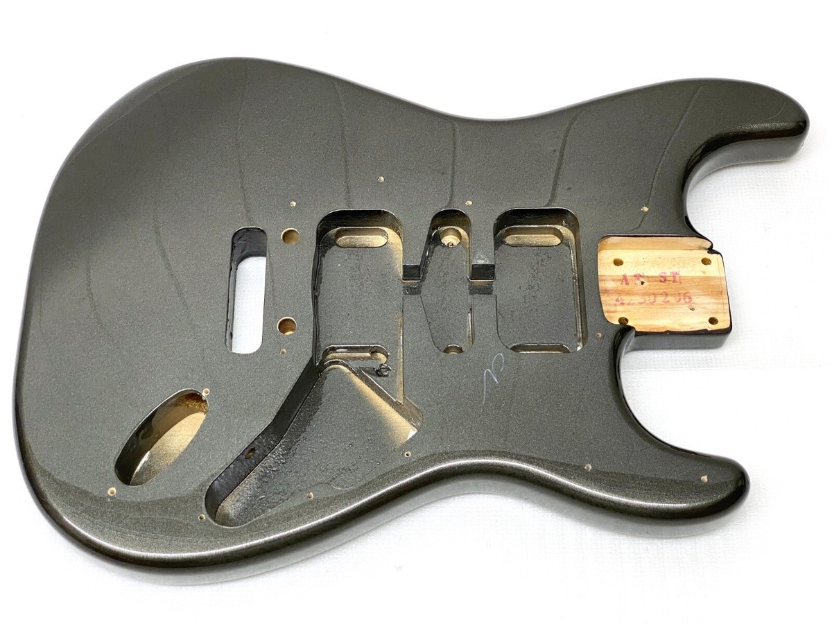 Genuine Fender Squier Affinity TREMOLO STRAT BODY Charcoal Frost