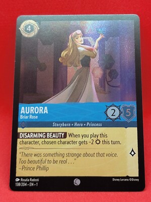 希少 エラーカード】Lorcana ロルカナ AURORA Foiled 希少 エラー