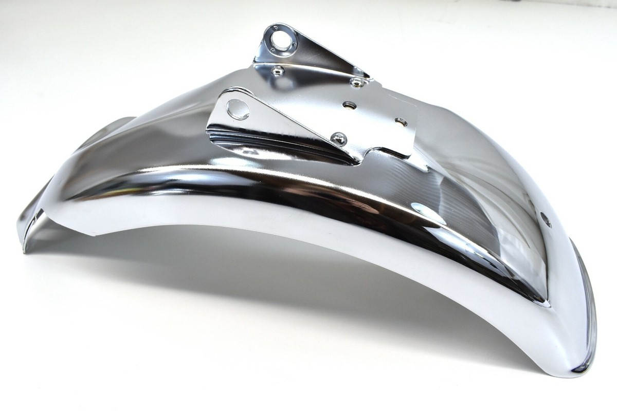 Fender Set 72-77 Z50 A Mini Trail OEM Honda Chrome Mud Guard (See