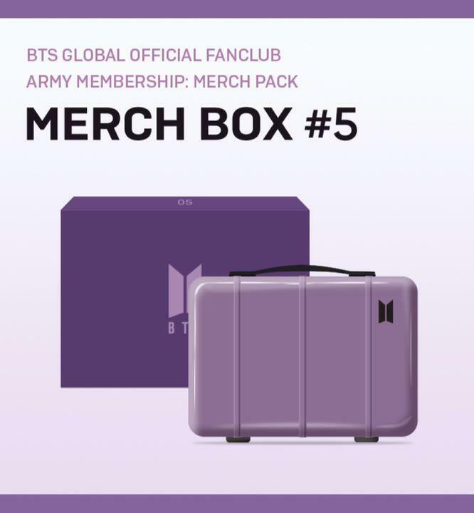 NEW BTS Official MERCH BOX #5 ARMY Membership Pack With Trading