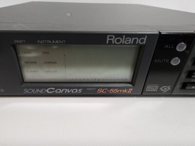 DTM・DAW Roland SC-55mkII Roland SC-55 mkII mk2 SOUND Canvas MIDI