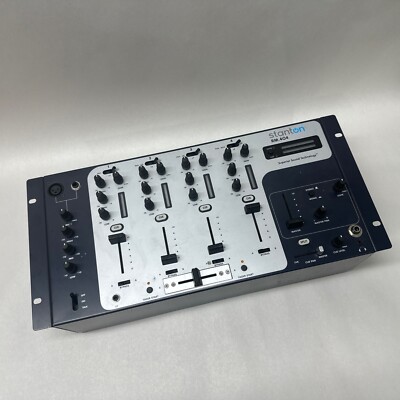 STANTON RM 404 Mixer New Dj Scratch 4 Channel Phono Rack Mountable