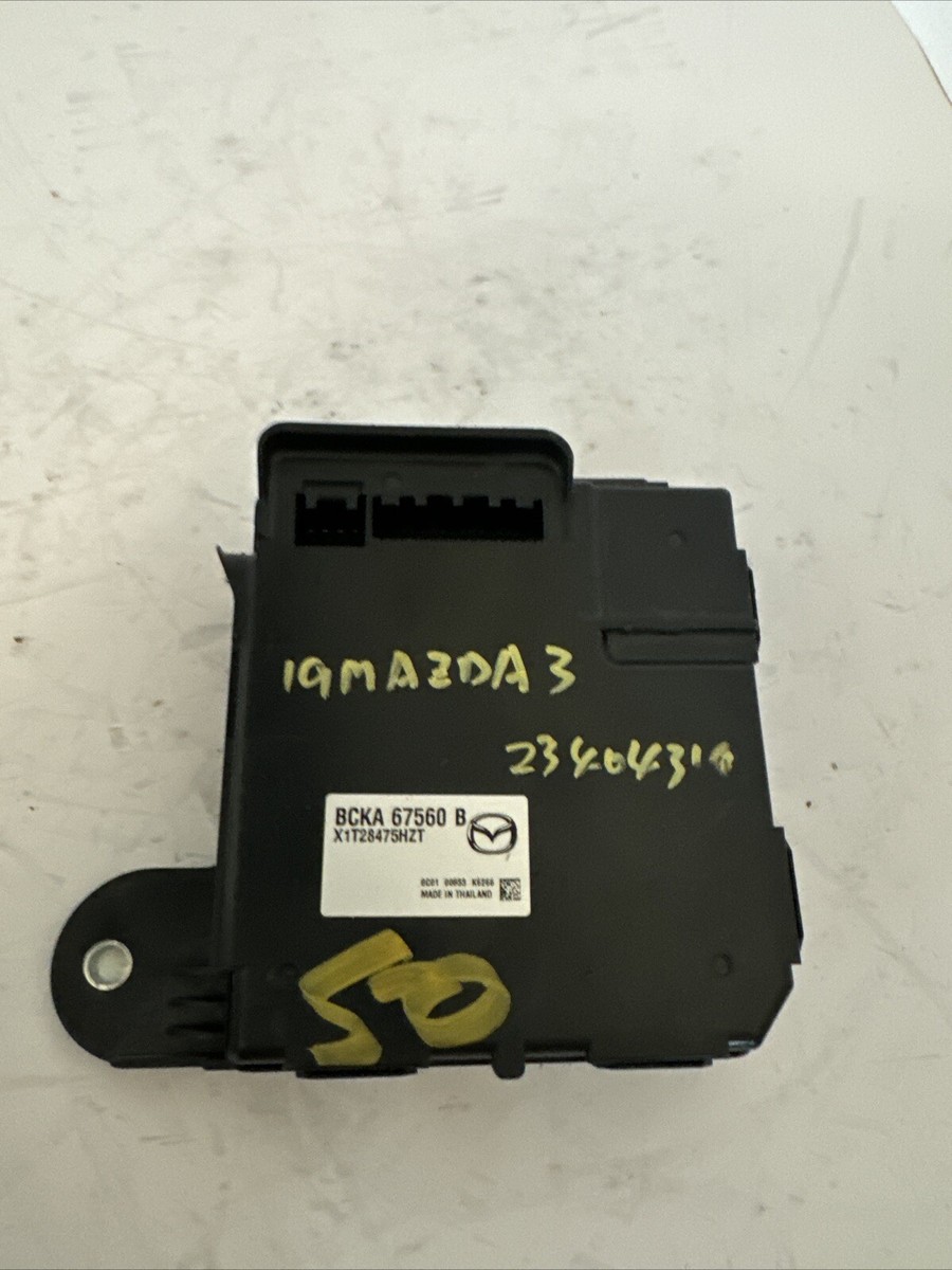 2019 MAZDA 3 BODY COMPUTER BCM CONTROL MODULE UNIT OEM BCKA67560B