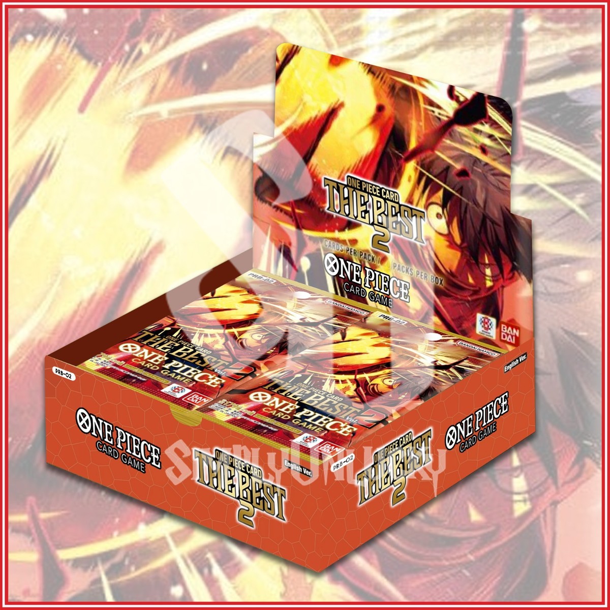 ONE PIECE CARD GAME: PREMIUM BOOSTER BOX THE BEST Vol.2 English