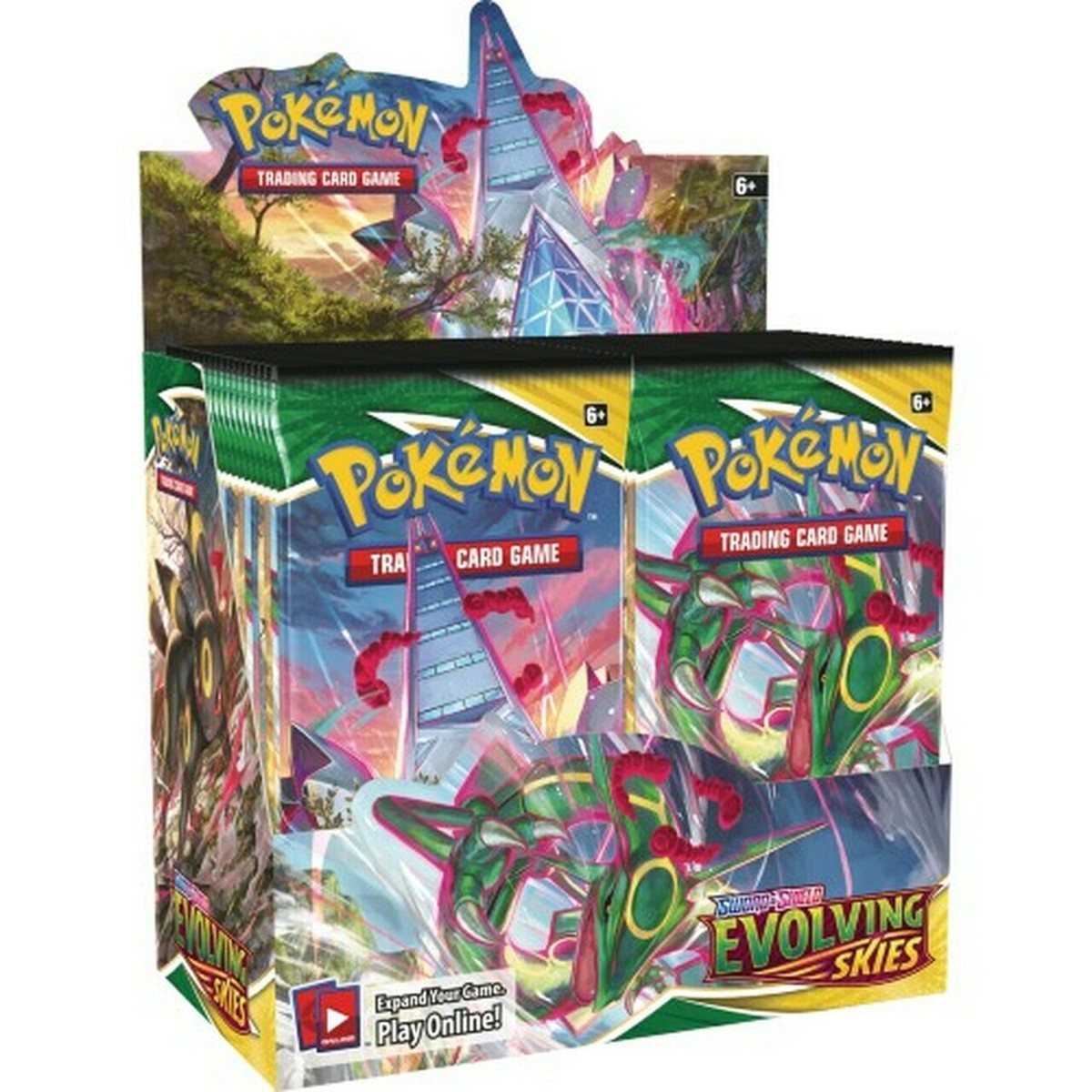 Pokemon TCG Sword & Shield EVOLVING SKIES Booster Box Sealed 36