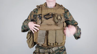 US Marine Corps M67 Grenade Pouch Coyote USMC FSBE FILBE Eagle