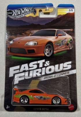 NEW 2024 Hot Wheels Fast & Furious Brian O'Conner TOYOTA SUPRA | eBay