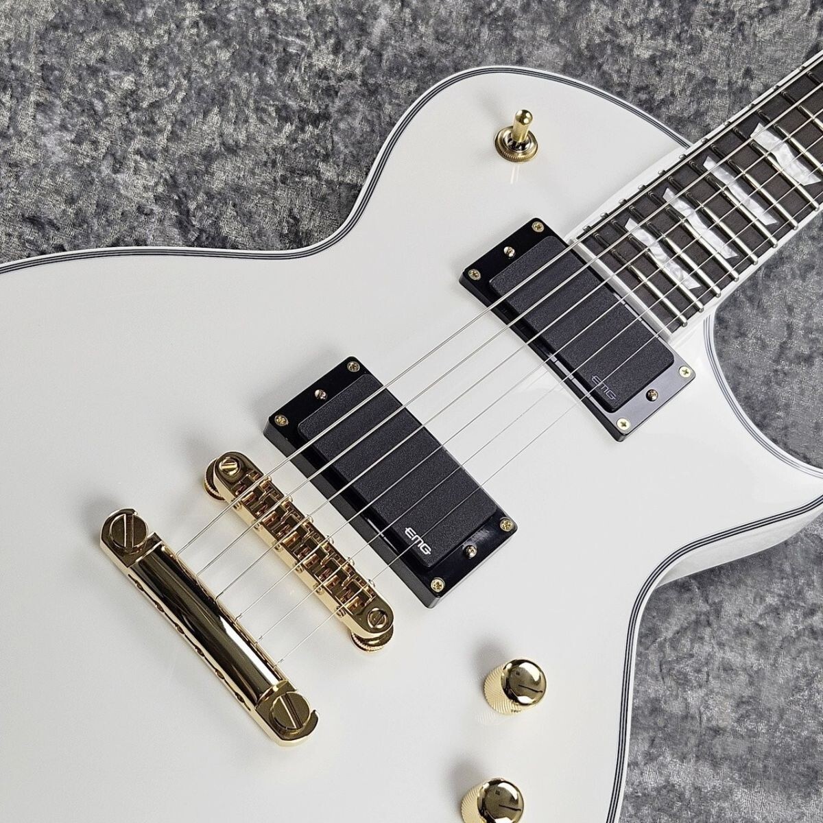 EDWARDS / E-EC-CTM -Snow White- Les Paul Type Electric Guitar | eBay