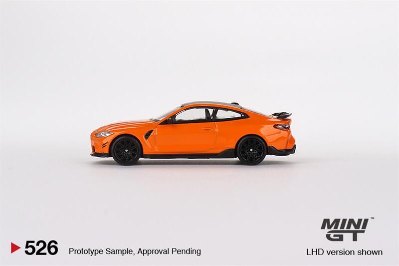 MINI GT 1:64 BMW M4 M-Performance (G82) Fire Orange LHD Model Car