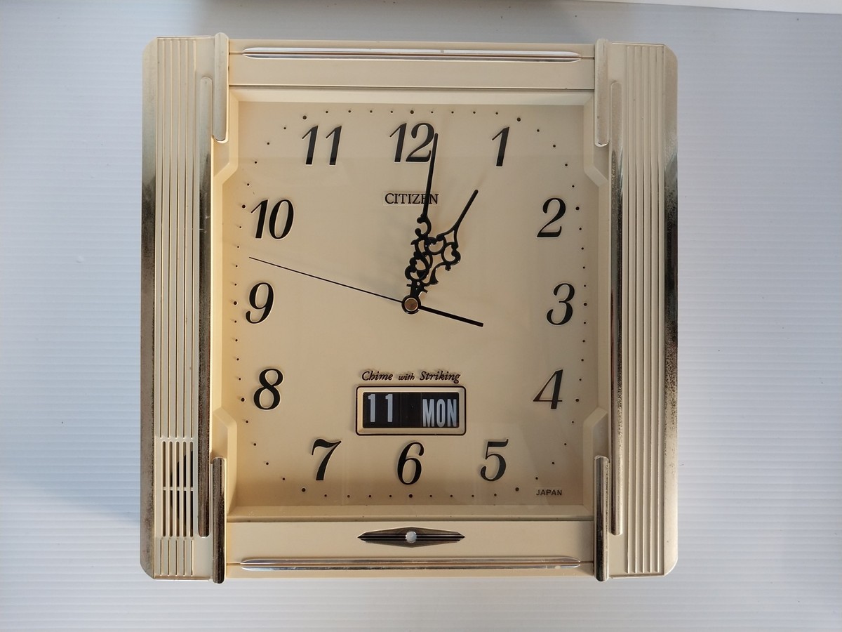 Vintage Citizen Wall Clock 