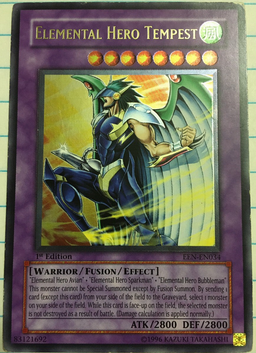 PSA10遊戯王 遊戯王 E・HERO テンペスター レリーフ psa10 E・HERO