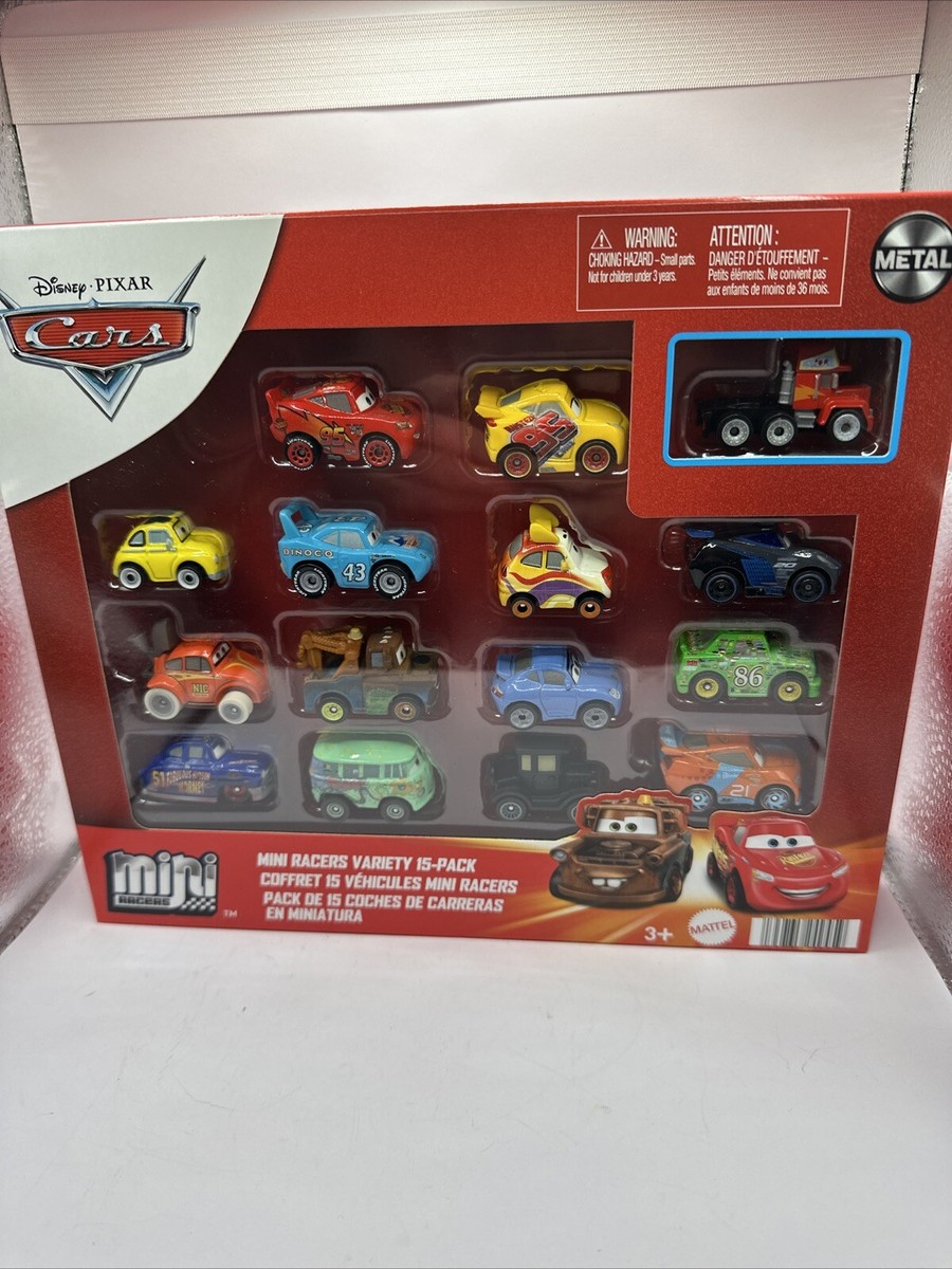 Disney Pixar Cars Mini Racers 15 Pack Jocko Flocko Roadette Marker