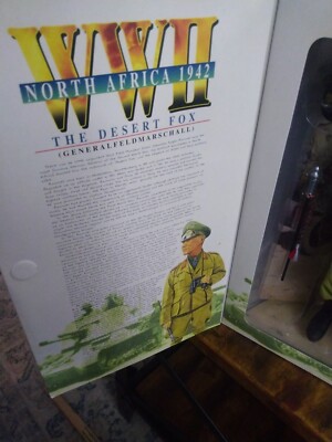 Dragon Rommel The Desert Fox Figure WWII North Africa 1942 1:6 New
