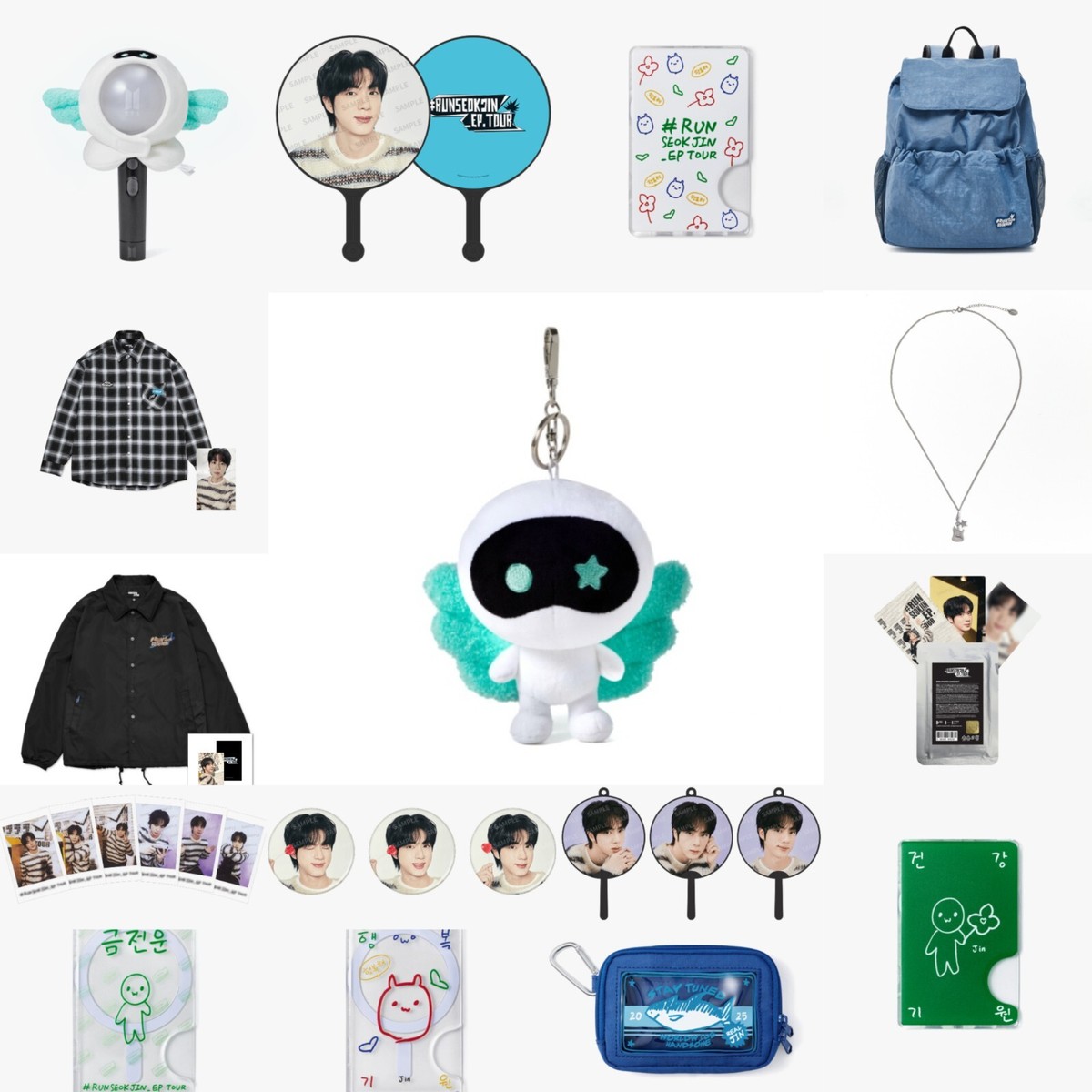 ON HAND] BTS JIN #RUNSEOKJIN_EP.TOUR Official Merch MD + Tracking