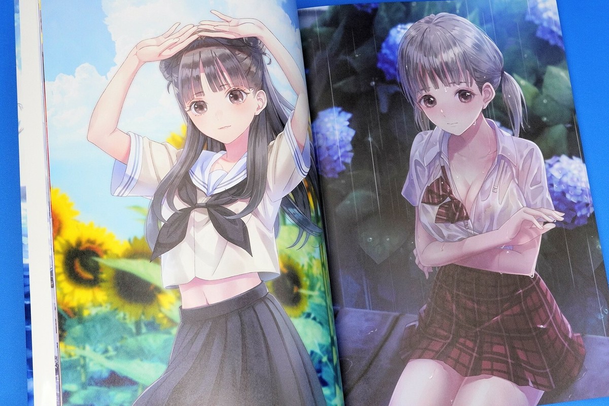 BLUE REFLECTION 2 Second Light TIE Official Visual Collection Art