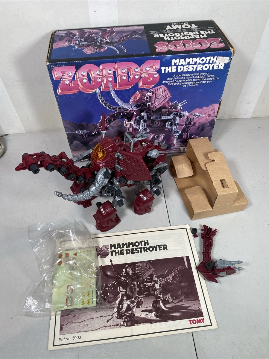 Vintage Tomy Zoid Mammoth The Destroyer 1984 | eBay