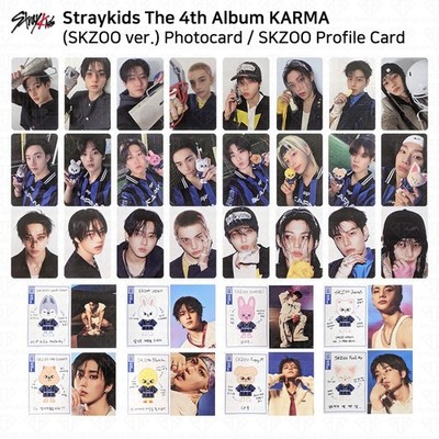 Stray Kids The 4th Album Karma SKZOO ver. Official Photocard KPOP