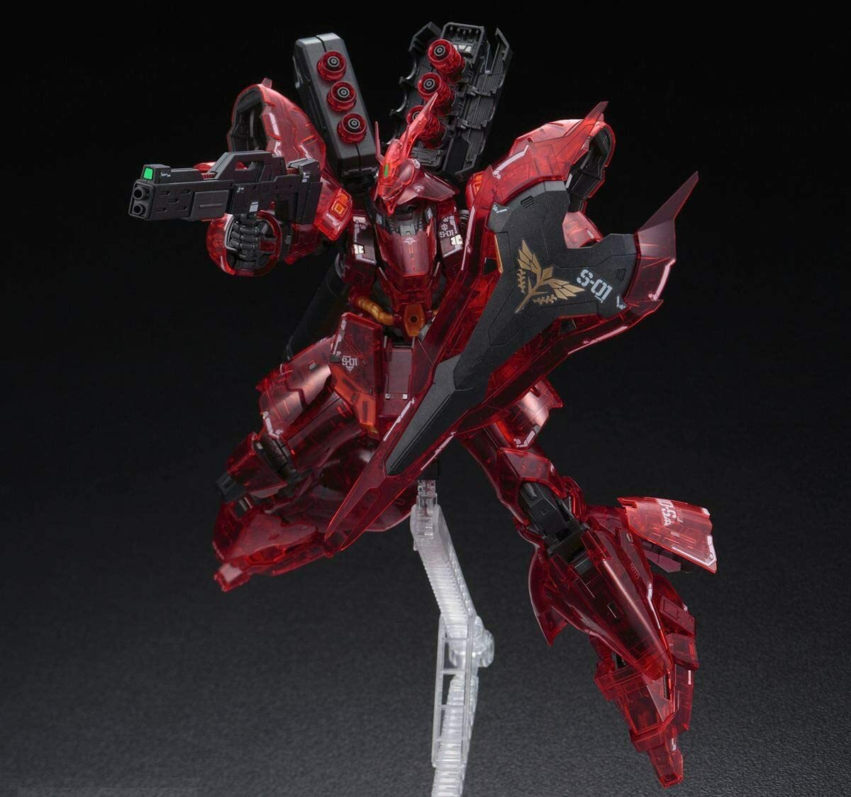 BANDAI Event Limited RG 1/144 MSN-04 SAZABI [CLEAR COLOR] Kit w