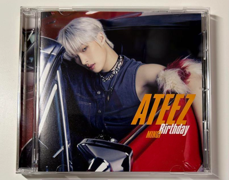 MINGI ATEEZ Birthday JAPAN POB LUCKY DRAW ALBUM PHOTOCARD ATINY