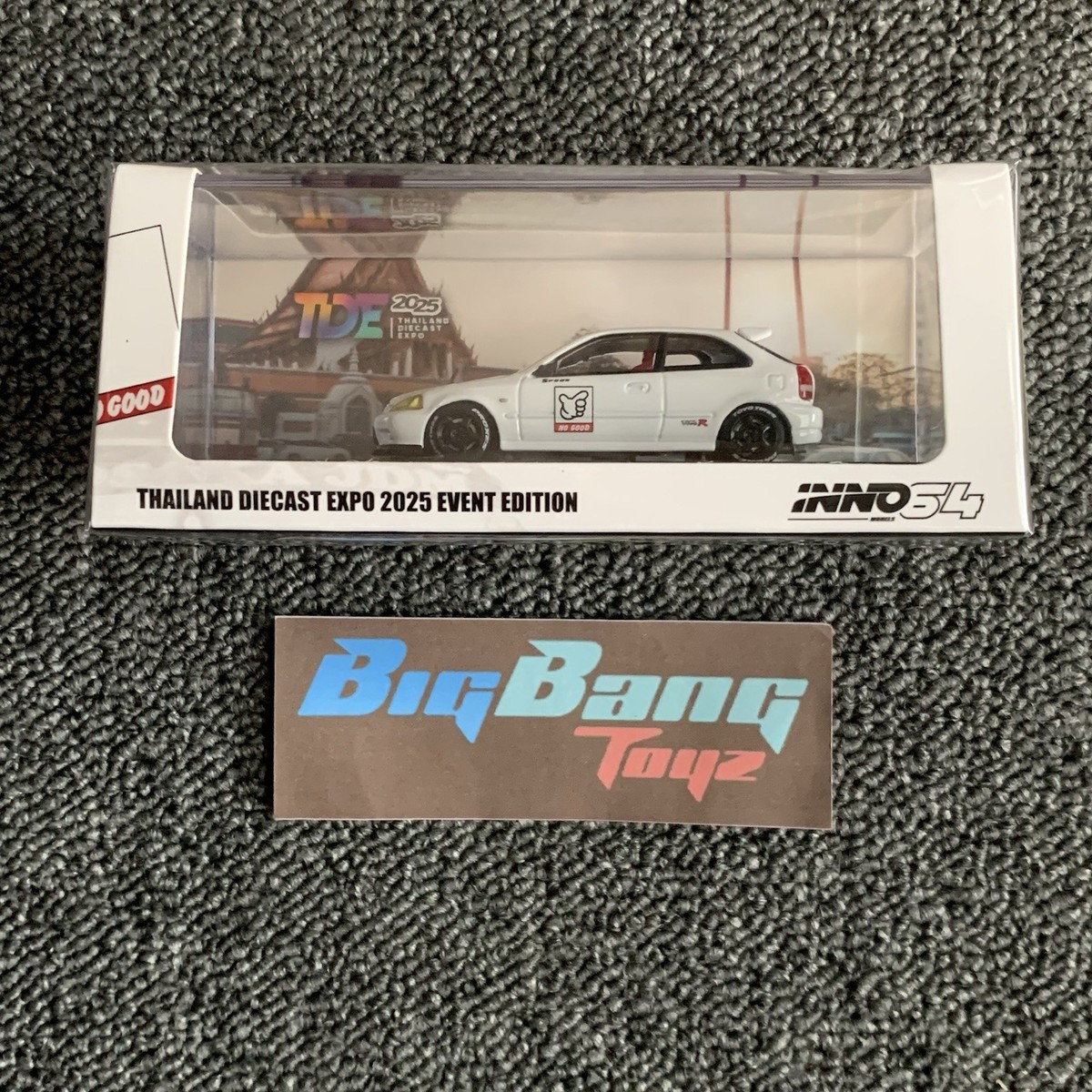 Inno64 1/64 Honda Civic Type R [EK9] TDE 2025 Thailand Diecast