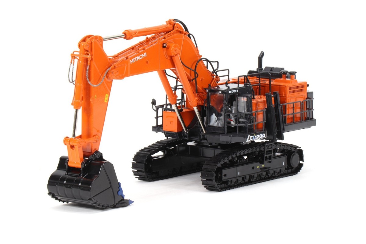 Hitachi EX1200-7 Excavator - TMC 1:50 Scale Diecast Model New 2025