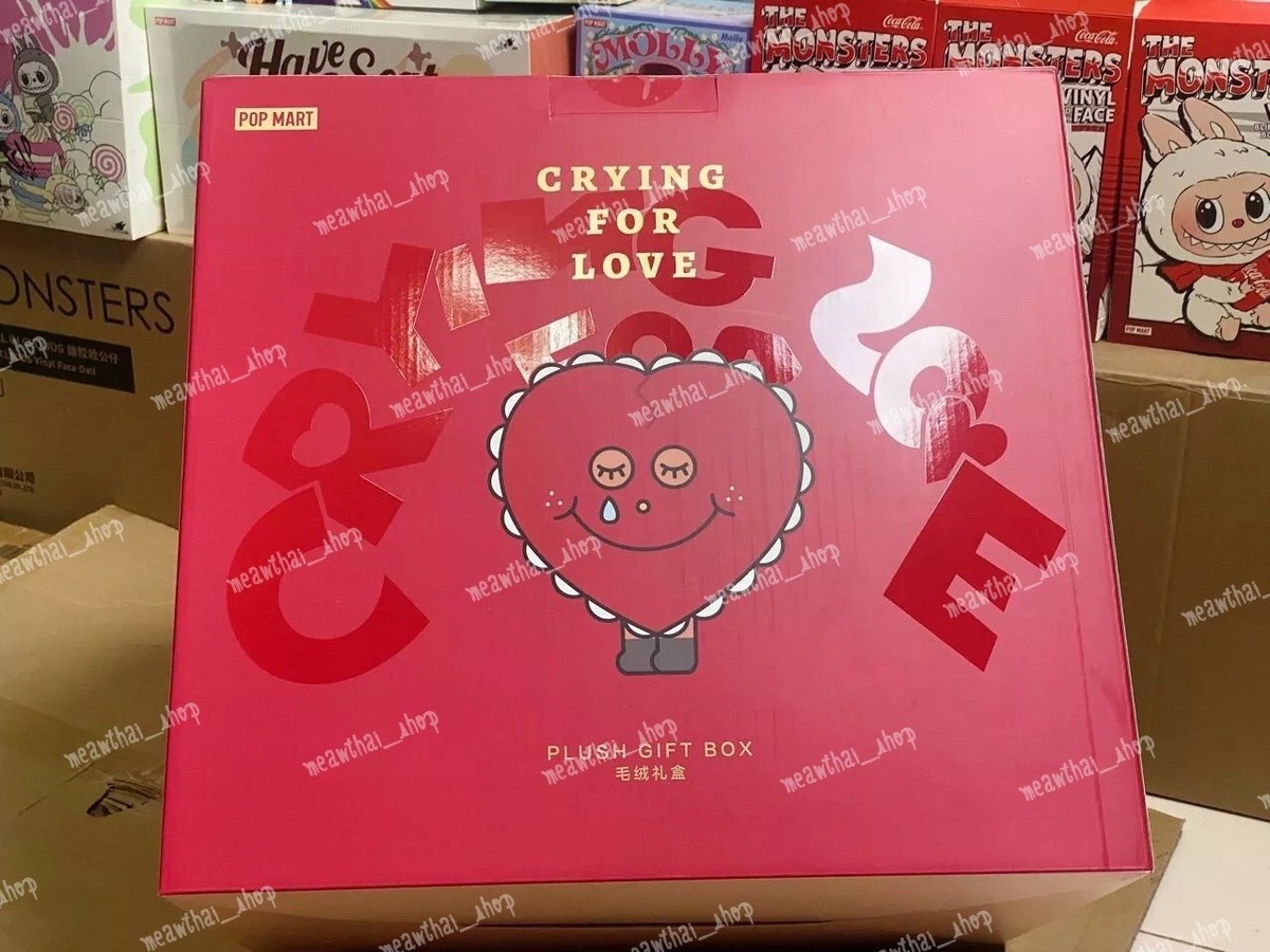 Authentic ) POP MART CRYBABY Crying for Love Series-Plush Gift Box