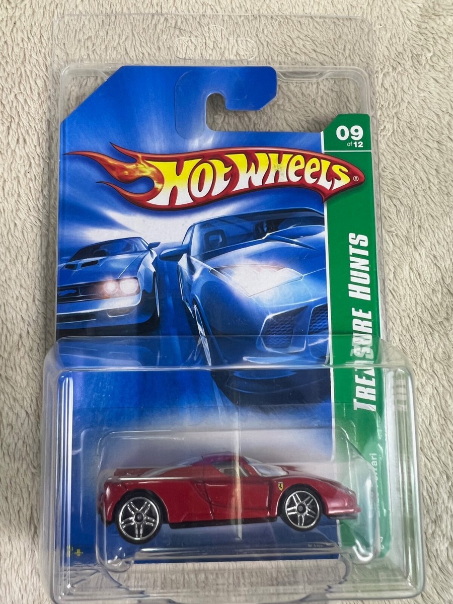 🇮🇹🇮🇹Hot Wheels Treasure Hunts Enzo Ferrari Red Seats w/Case