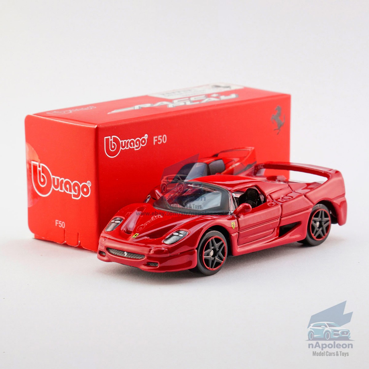 Bburago 1:64 Ferrari F50 Model Car Diecast Toy Vehicle Collection