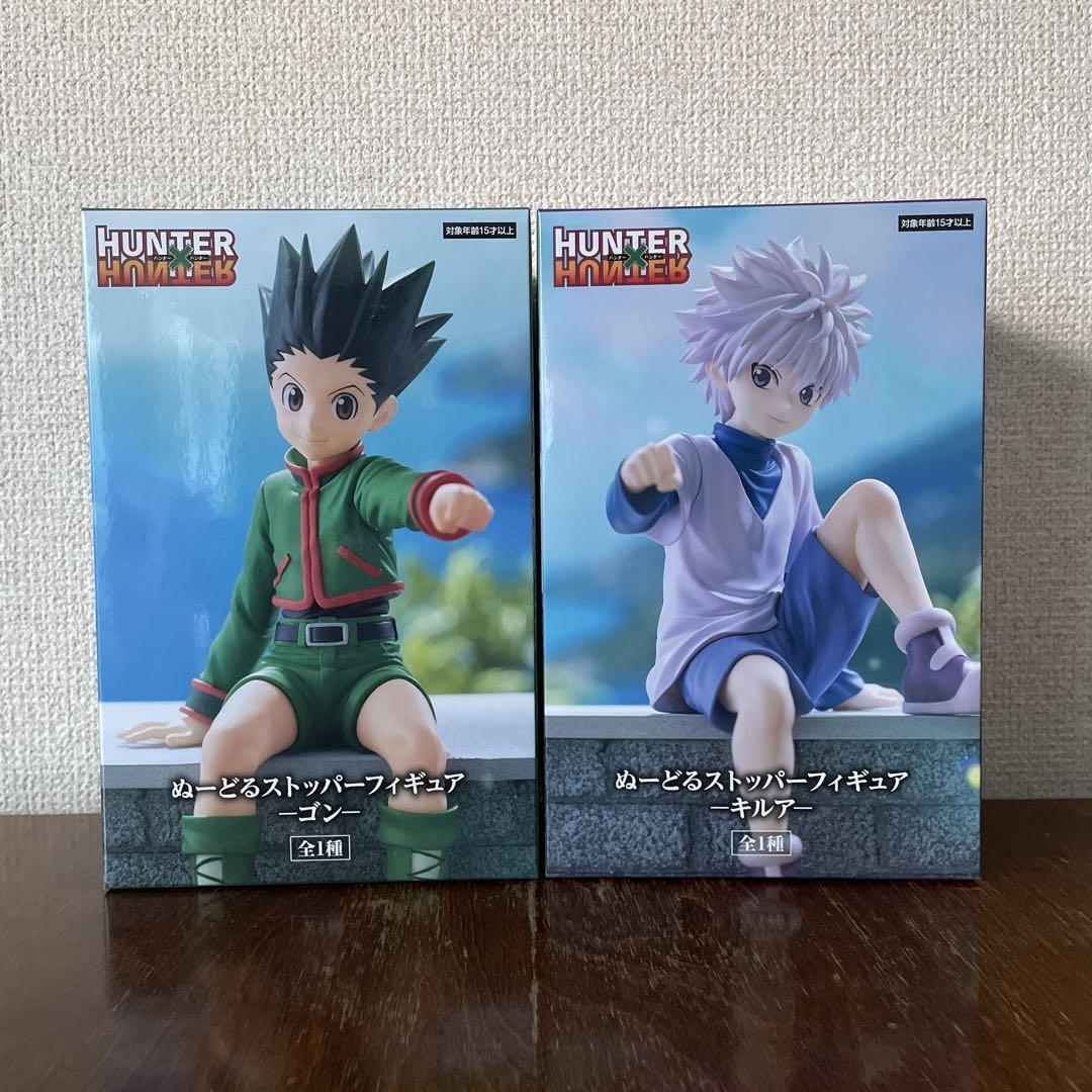 HUNTER × HUNTER Gon Killua Noodle Stopper Figure Set FuRyu New | eBay